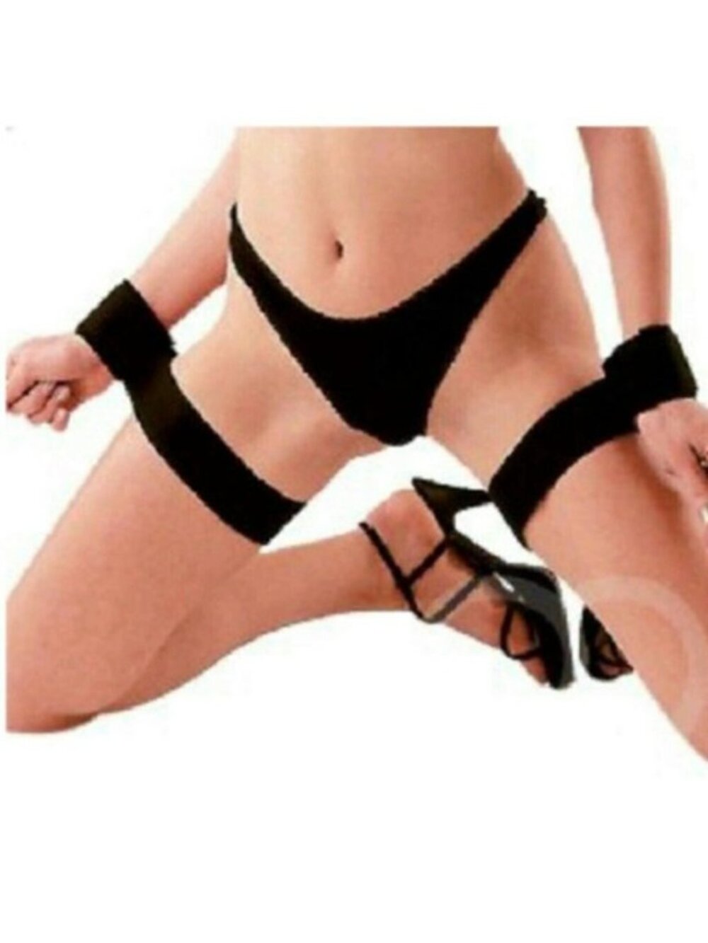Harness Belt Bondage Thigh & Wrist Handcuffs Restraint Fetish Cosplay Sexy Fun
